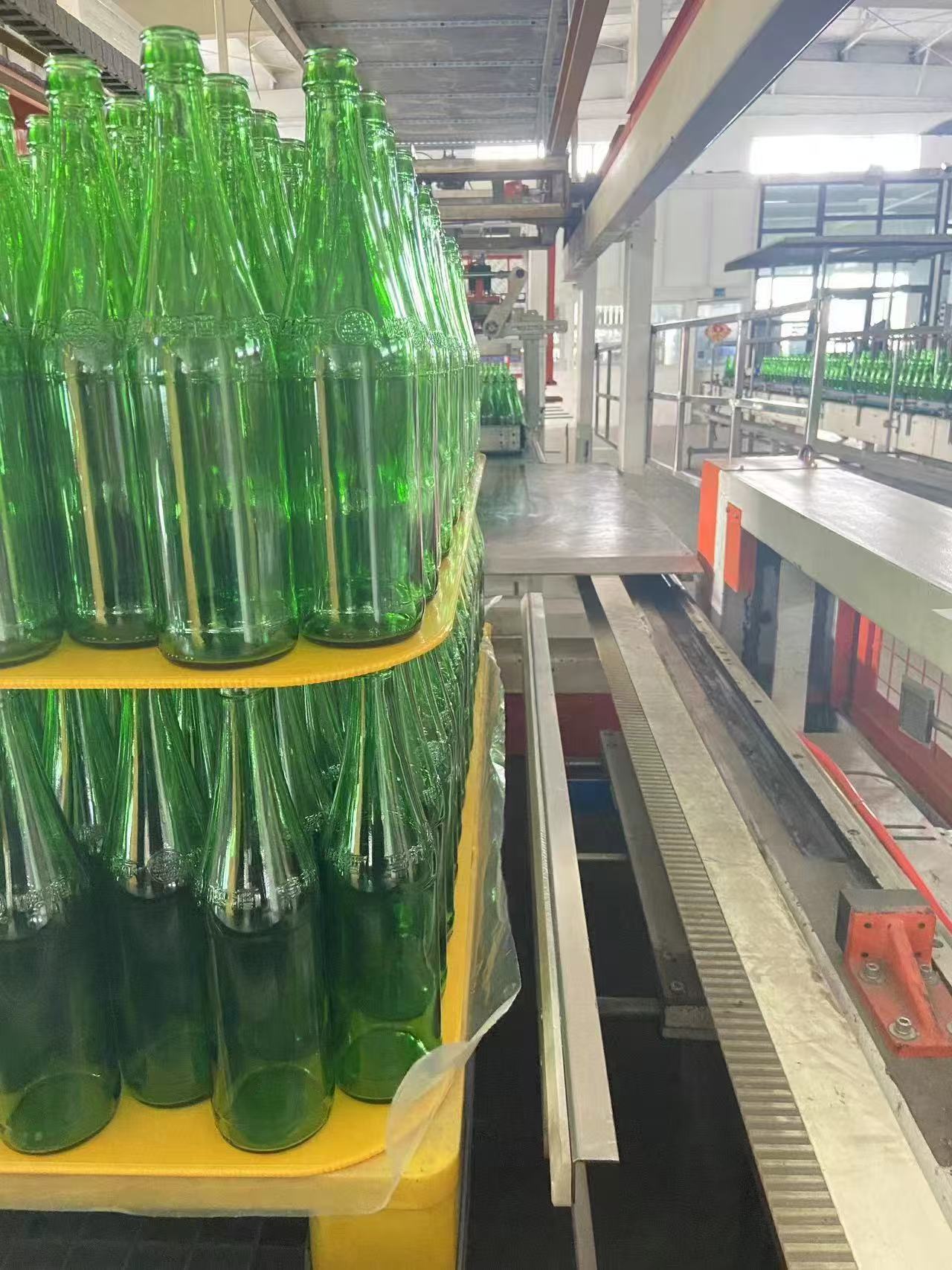 Glass bottle special gasket