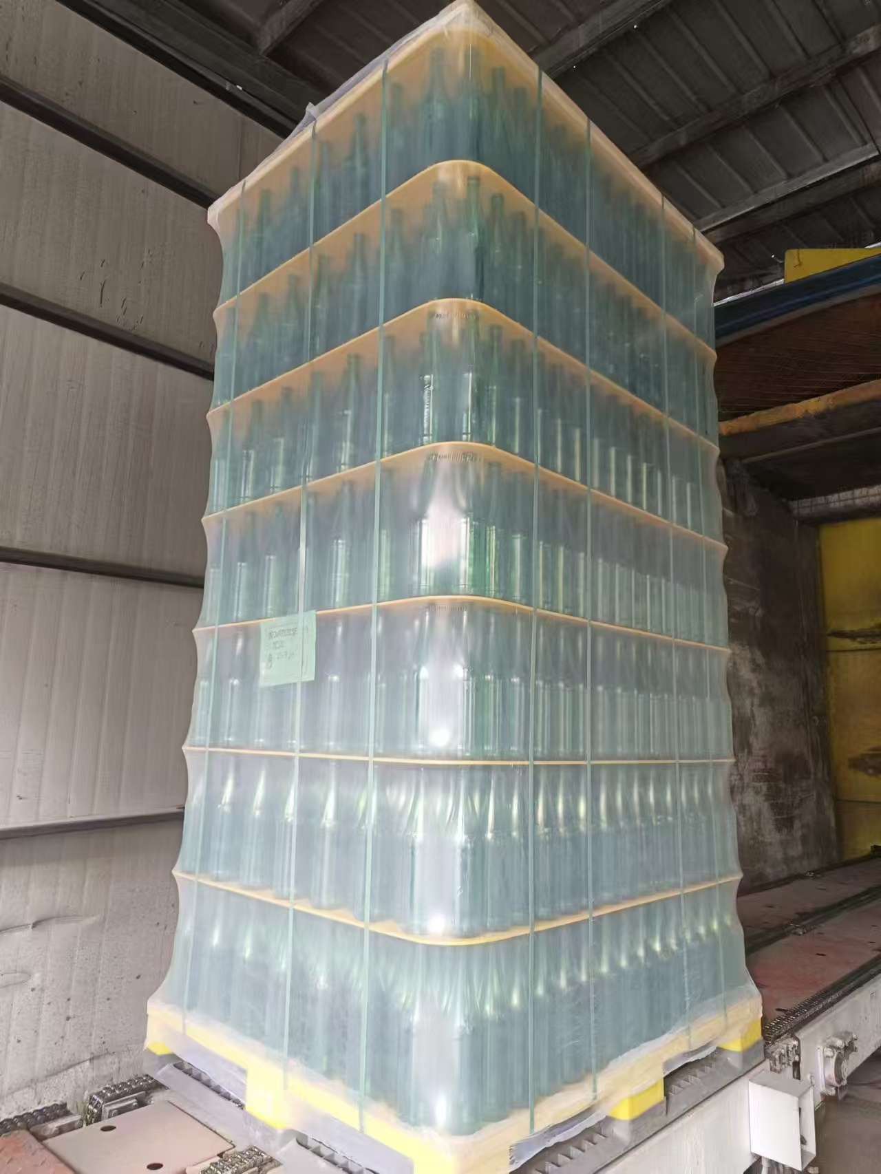 Glass bottle special gasket