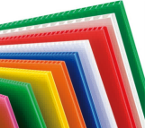 Plastic hollow board